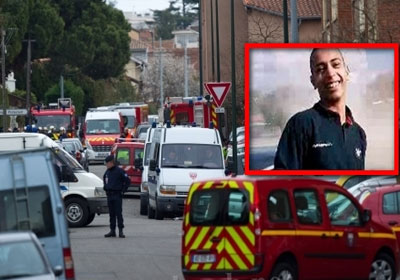 صورة من احداث مقتل محمد مراح منفذ هجمات تولوز و مونتوبون